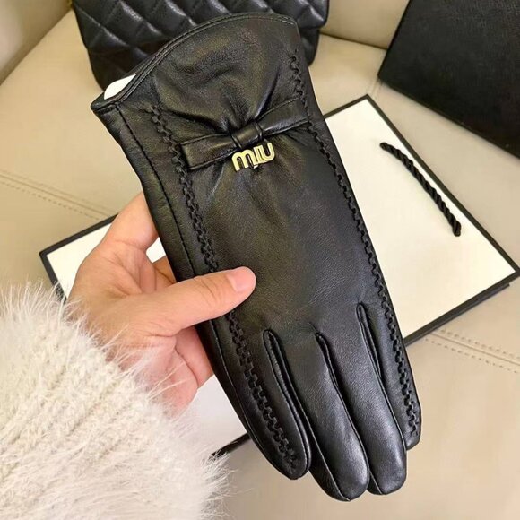 Miu Miu genuine leather gloves - Picture 3 of 8